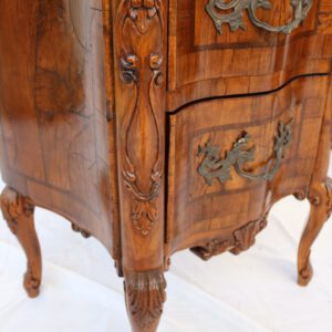 Coppia di comodini in stile Chippendale in legno massello - Image 7