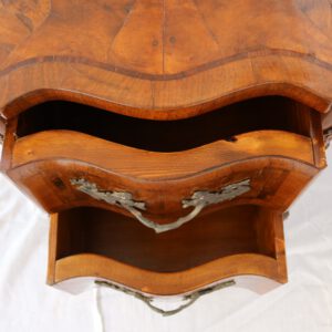 Coppia di comodini in stile Chippendale in legno massello - Image 5